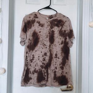 Lulu Lemon align pink and purple/mauve tie-dye top